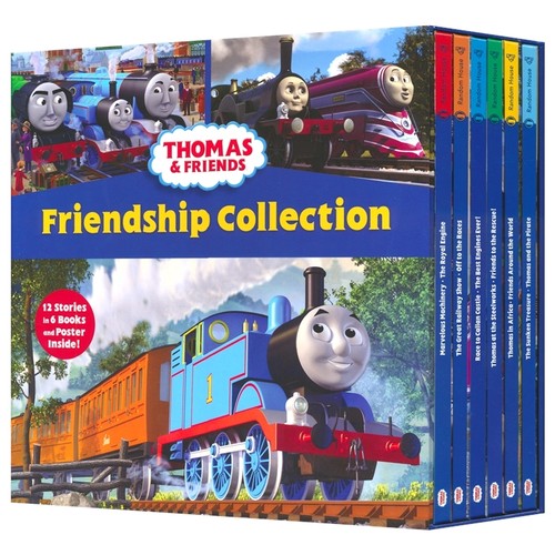Thomas and Friends Friendship Collection 托马斯和朋友们友谊合集 12个友谊冒险故事 经典小火车动画绘本 英文原版进口图书