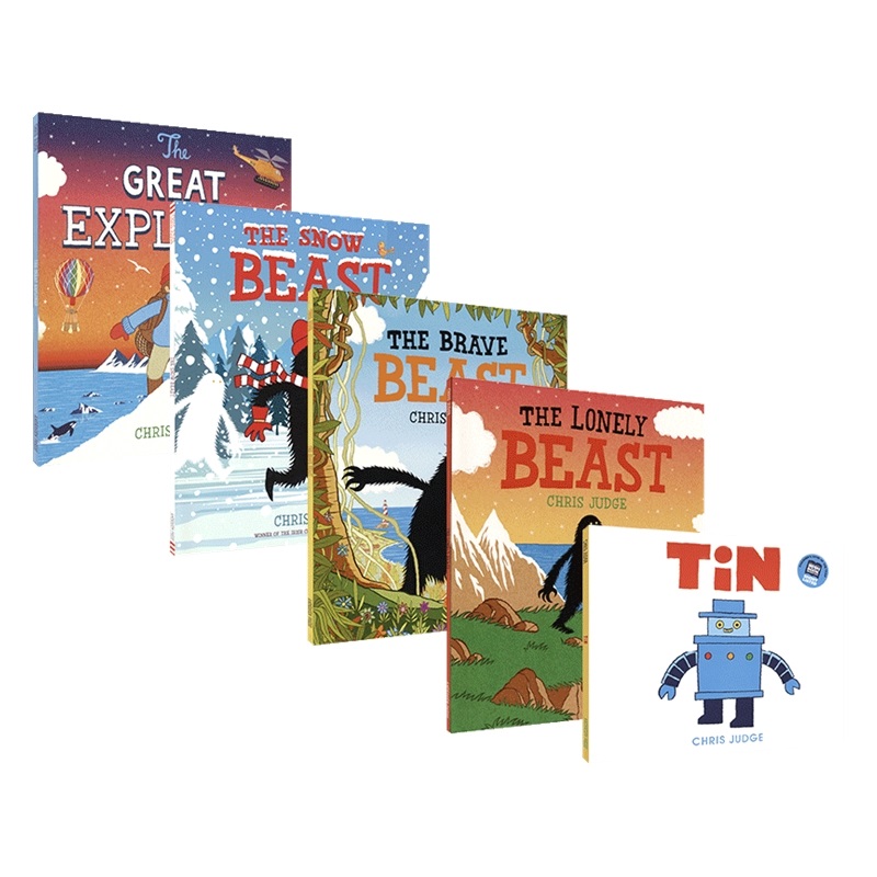 克里斯·贾奇故事绘本5册