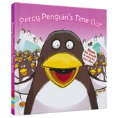 Time Out 儿童英语机关纸板书 Percy 企鹅佩西玩耍时间到 亲子读物 幼儿英语早教故事绘本 Penguin 英文原版 进口图书