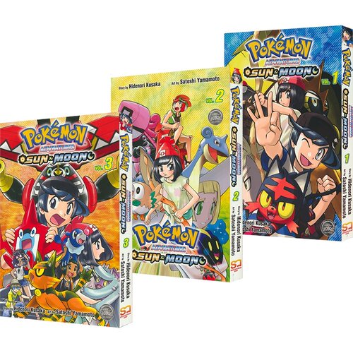 英文漫画书PokemonAdventures