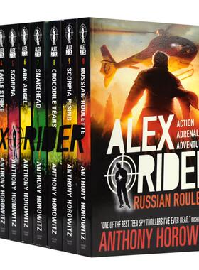Alex Rider 少年007 阿里克斯莱德10册套装 英文原版章节书 11永不言败 13夜影 9-14岁悬疑冒险小说 Never Say Die Nightshade