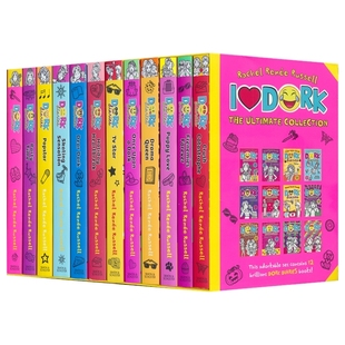 Dork Diaries 多克日记12册  怪咖少女事件簿 女孩的故事 英语章节书 青少年读物书籍 英文原版进口儿童图书