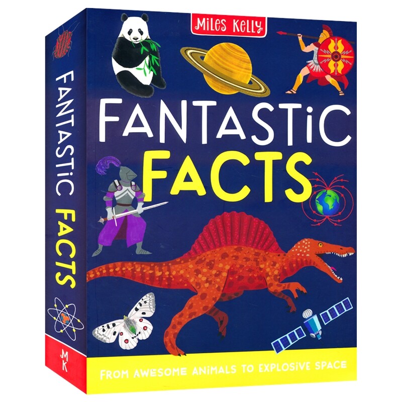 Miles Kelly Fantastic Facts 奇妙事实百科 儿童科普 800+小知识 小学生英语课外读物 英文原版进口图书