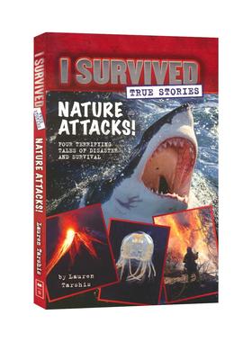 I Survived Nature Attacks 幸存者系列 我从自然灾难中生还 章节小说 英文课外读物 拓展阅读 自然现象解读 英文原版进口书