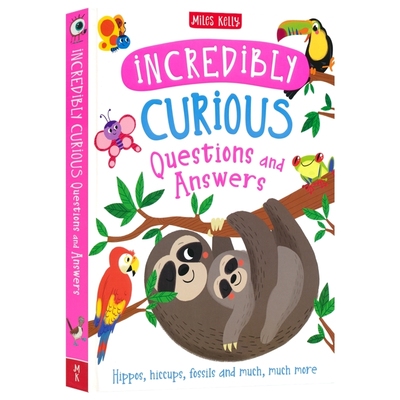 Incredibly Curious Questions and Answers 儿童百科趣味问答 动物恐龙人体环保 精装大开本 英文原版进口儿童图书