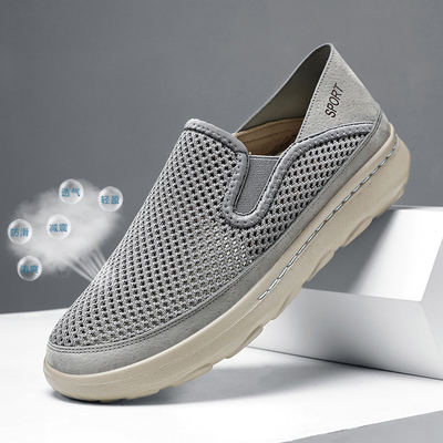 夏季新款大网孔老北京布鞋