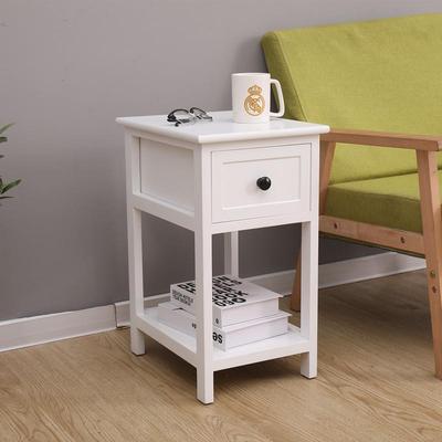 极窄25cm窗边置物架床边桌卧室小型简易床头柜家用沙发边柜子收纳