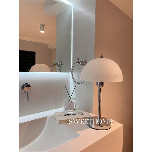 SweetHome *甜美轻奢 现代触摸简约欧式北欧仙气床头卧室玻璃台灯