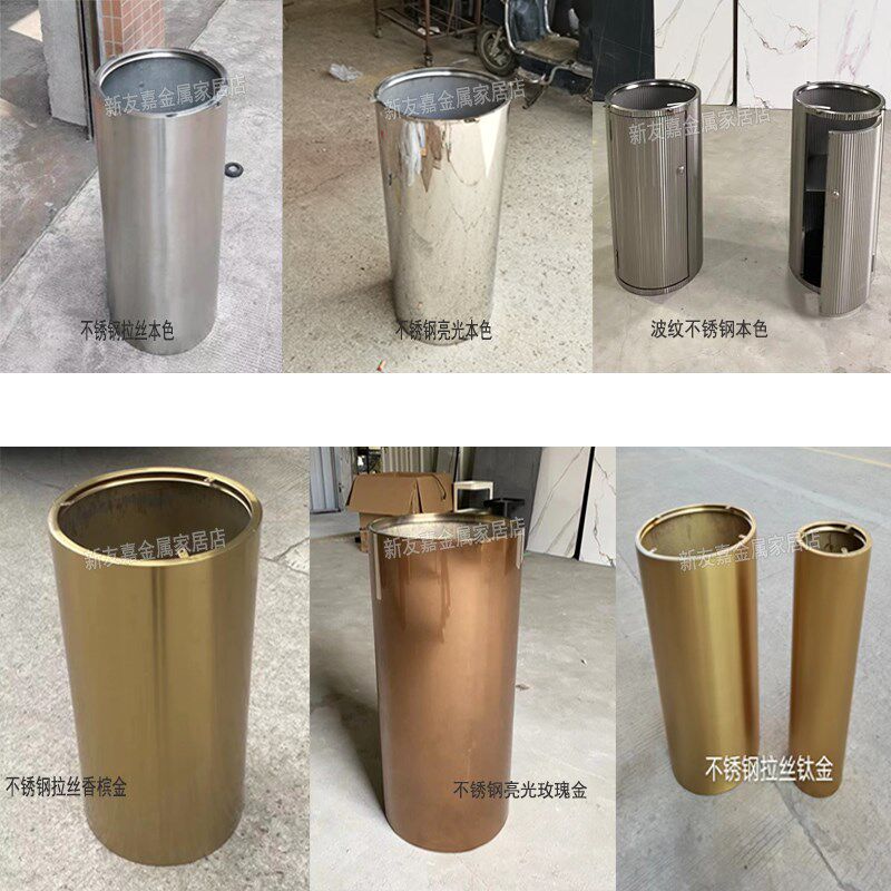 圆柱桌腿支架不锈钢支撑储物底座餐桌岛台吧台腿茶桌茶台脚架定制