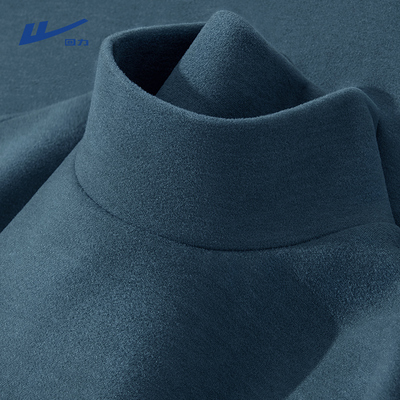 回力羊毛蚕丝打底衫半高领t恤