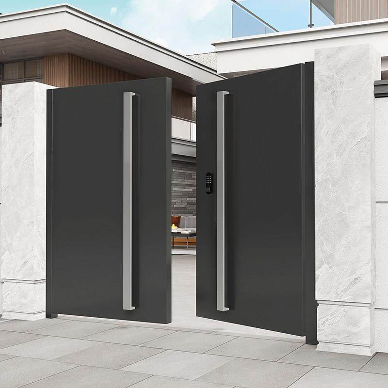 不锈钢花园门围墙门单双开大门定制铁艺庭院门铝合金别墅大门,全屋定制,庭院门,淘宝优惠券,粉丝福利购,淘宝优惠卷