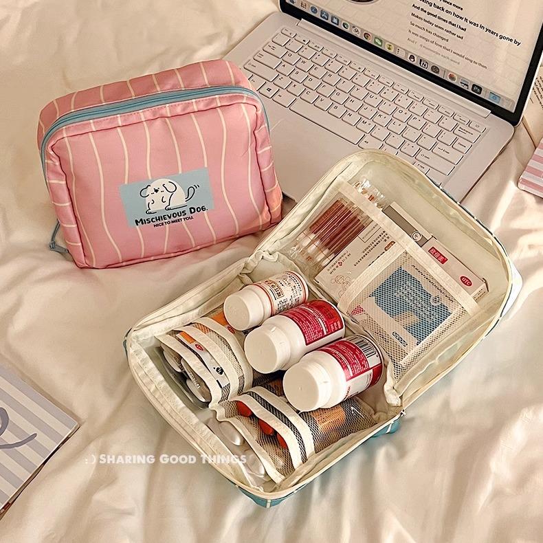 便携医药包药品收纳盒旅行药物急救小医药箱家用分类医疗户外随身