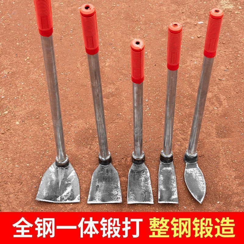 手工锻打连杆一体小型锄头虫草专用挖药材挖川贝母挖药材户外工具