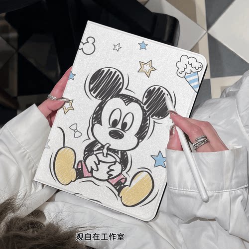 苹果iPad硅胶全包防摔带笔槽壳
