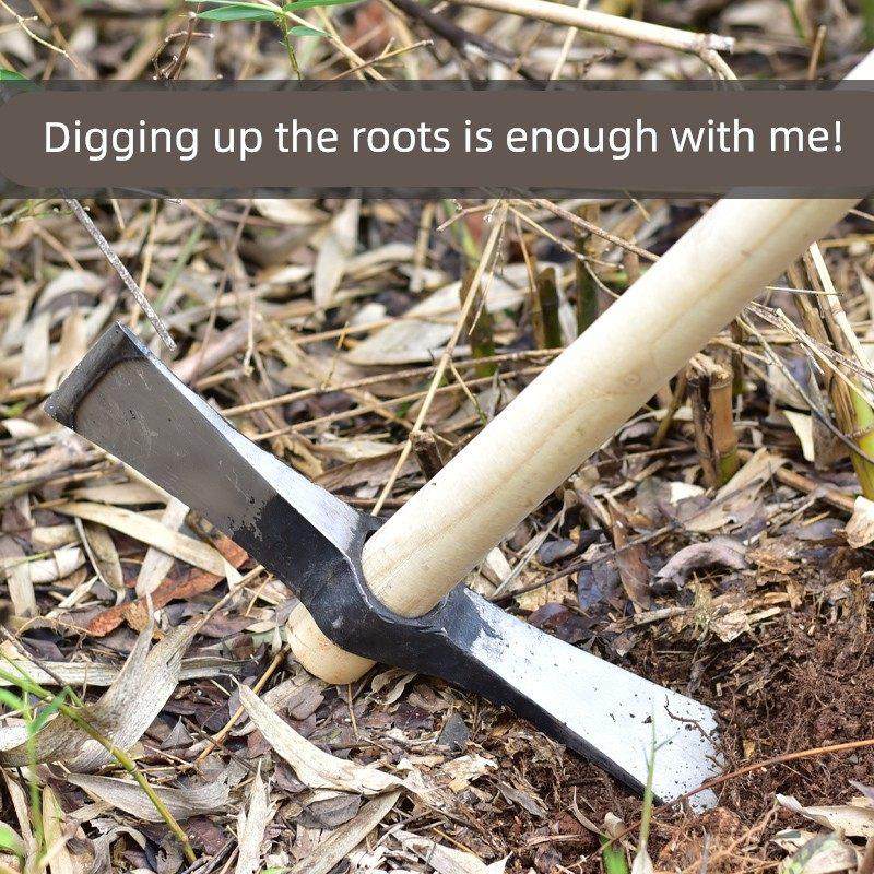 挖冬笋专用锄头农用锰钢两用锄户外多功能挖树根镐斧镐劈镐十字镐,鲜花速递/花卉仿真/绿植园艺,锄头,淘宝优惠券,粉丝福利购,淘宝优惠卷