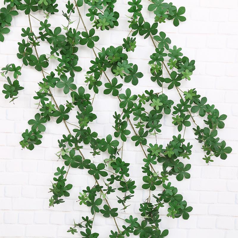 仿真藤条假花藤蔓装饰花藤空调管道遮挡植物绿叶缠绕墙面绿植叶子