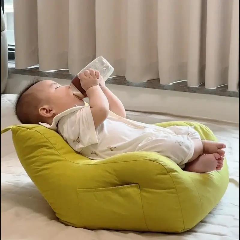 婴儿沙发可躺可睡小月龄宝宝沙发单人可爱小熊沙发椅卡通儿童座椅
