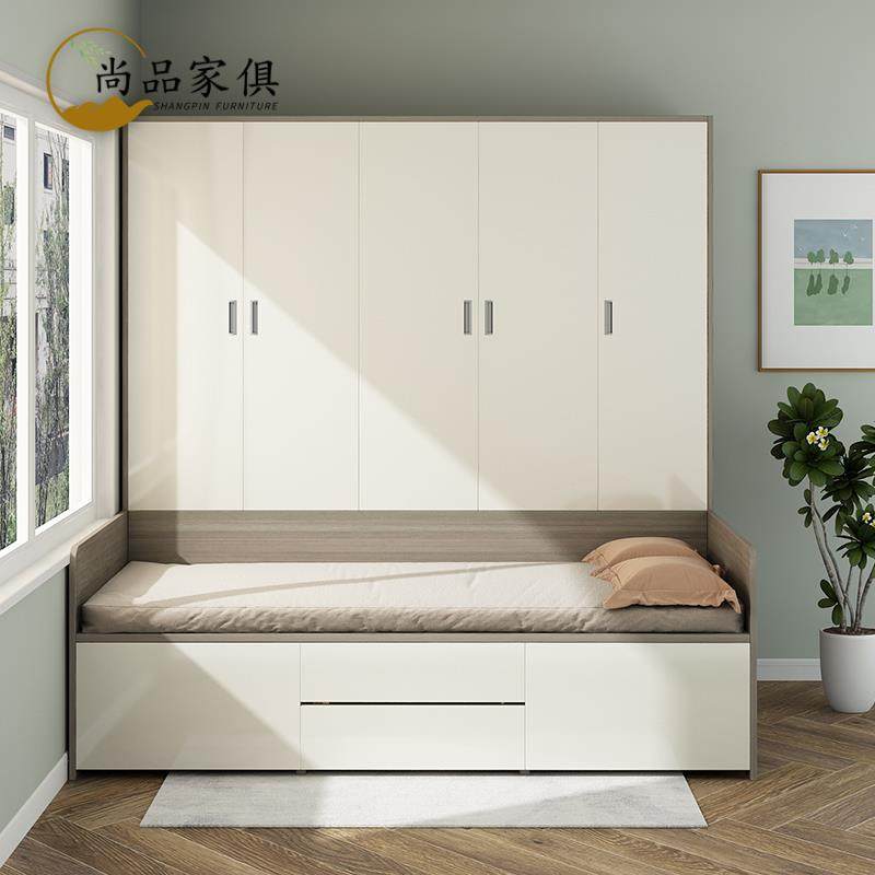 榻榻米床多功能储物衣柜定制组合床侧柜衣柜床一体小户型卧室儿童,住宅家具,板式床,淘宝优惠券,粉丝福利购,淘宝优惠卷