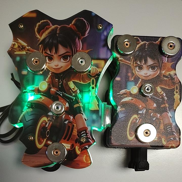 新款哪吒强力磁吸电动车角码后视镜款手机支架25w5v5a快充速度