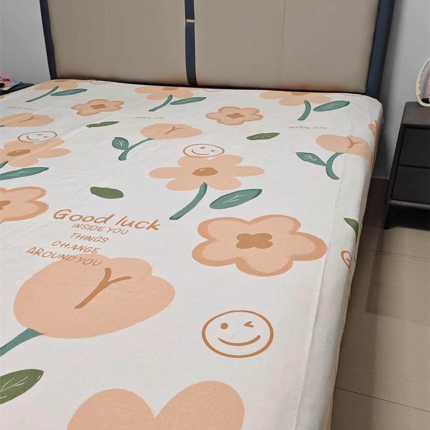 包邮优质加厚纯棉老粗布床单2m大炕单纯棉榻榻米1.8米单双人睡单