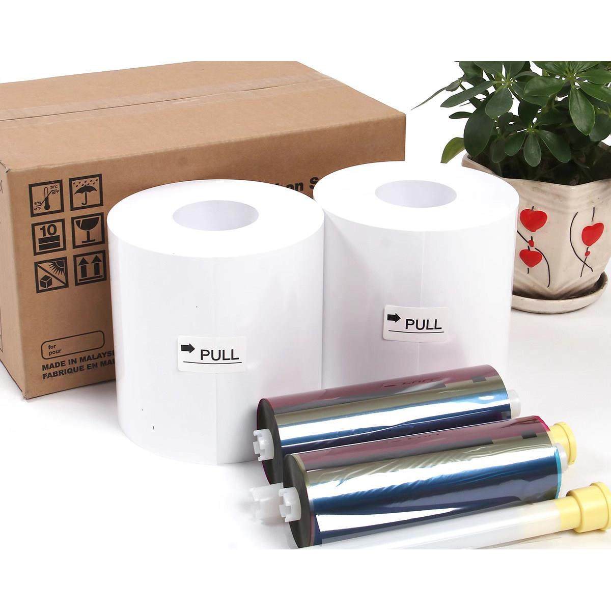 日本西铁城高清热升华打印机打印耗材相纸 6寸700张 / 8寸350张