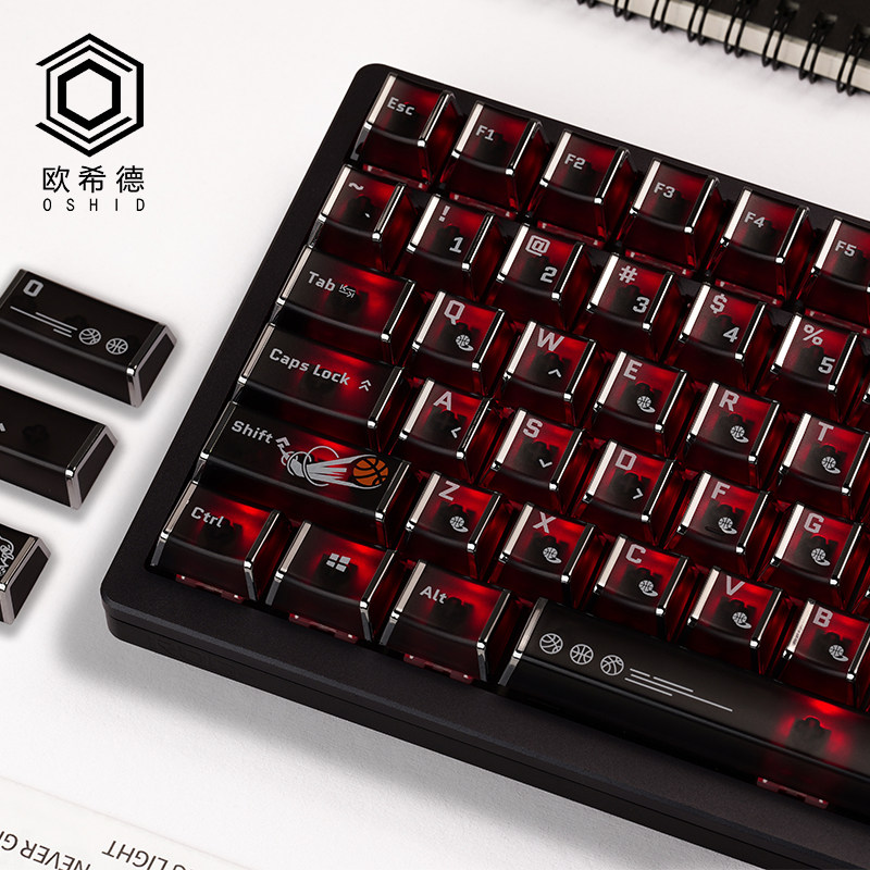 欧希德量子BEIDAI电镀键帽图片