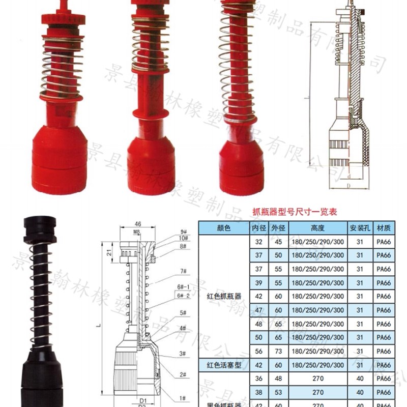 热销饮料机械配件抓瓶头聚氨酯材质气囊 装箱机抓瓶器 充气气囊