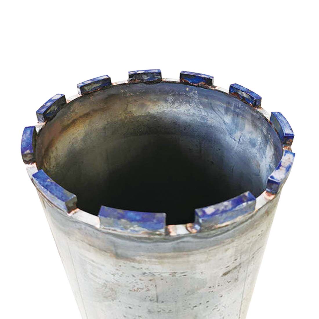 热销水钻头纯钴刀齿更耐磨高铁基建桥梁打孔专用高标号钢筋混凝土