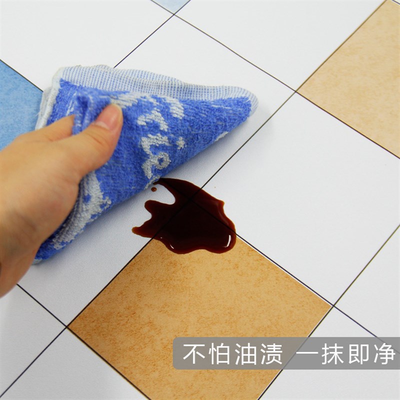 热销厨房橱柜里面的贴纸防水防油自粘 北欧加厚柜子防潮防霉垫纸