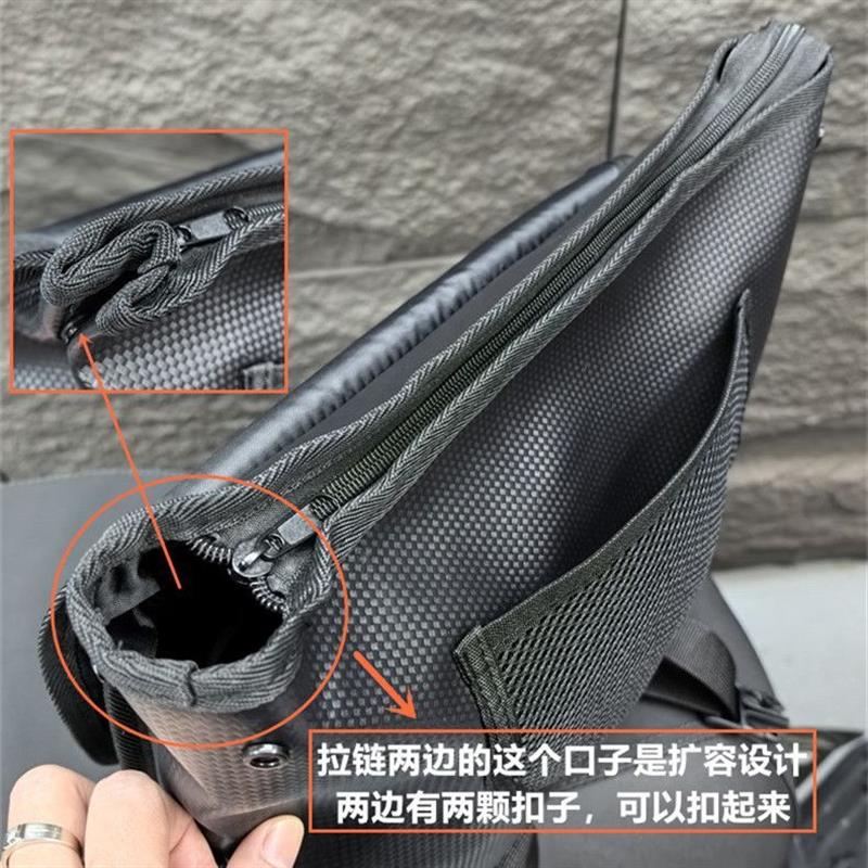 热销电动车挂钩储物袋踏板电动车前挂包九号小牛电动车通用防水前