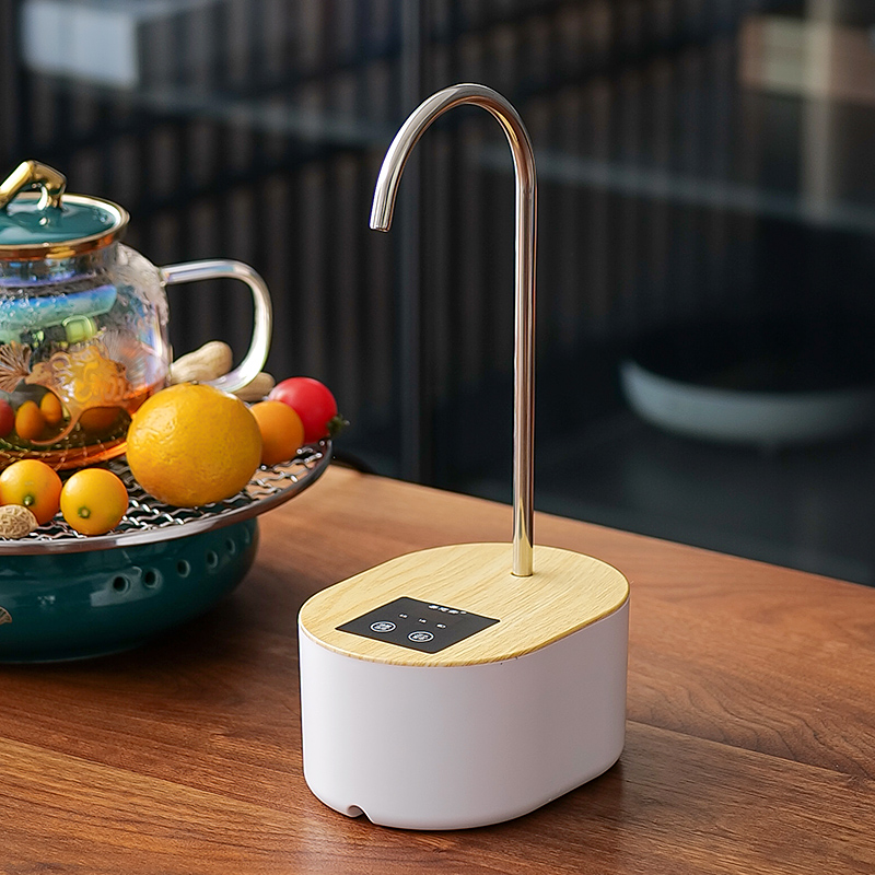 热销自动上水器户外桶装水无线电动抽水器饮用水大桶V水饮水机出