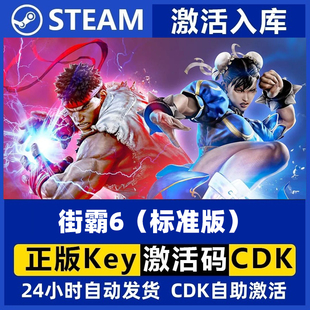 街霸6标准版 steam 激活码CDKEY PC游戏正版街机格斗游戏
