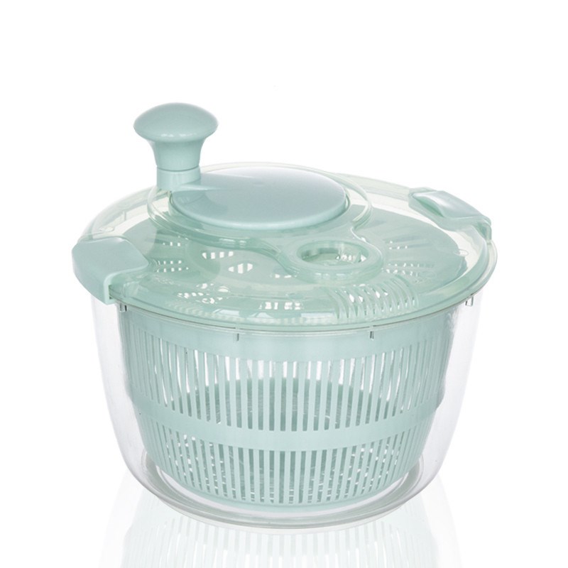 【工厂直销】蔬菜脱水器5L大容量炸串甩油沙拉甩水机X挤水一件代