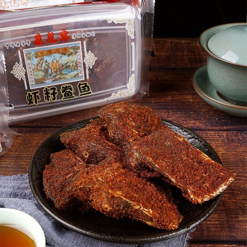 苏州特产采芝斋休闲食品小包装速食虾籽鲞鱼小吃中华老字号