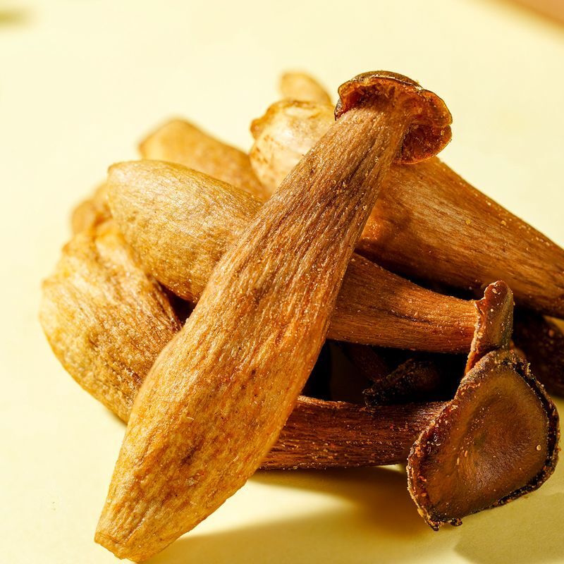 整箱椒盐鹿茸菇脆开袋即食独立包装办公室旅行解馋菌菇干货小零食