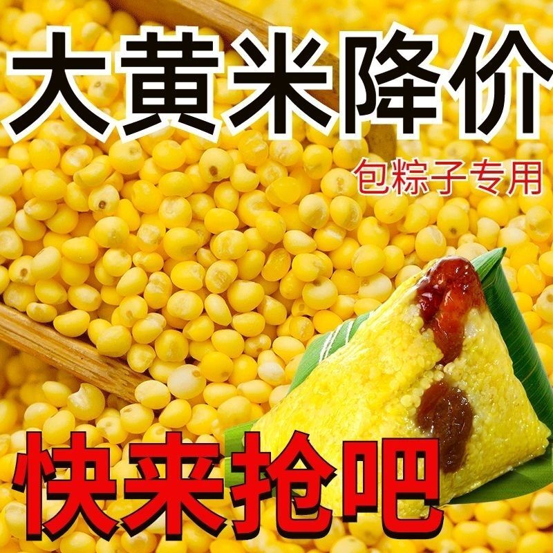 当季今年糜子正宗农家东北新大黄米粘米黍子米黄粘米便宜年糕粽子