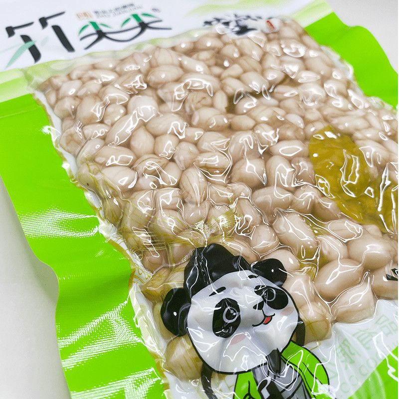 泡椒花生200克装野山椒盐水煮花生米下饭吃酒菜泡椒花生大包装