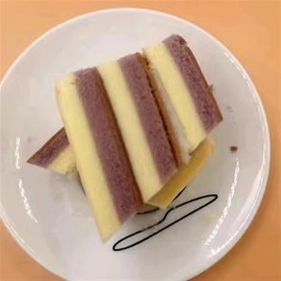 嗨山姆先森香芋麻薯三明治蛋糕芋泥面包早餐下午茶点X心糕点零食