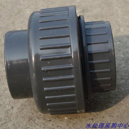 热销UPVC加厚活接 DN15/20/25UPVC塑料活结 由令由任接头 水管材