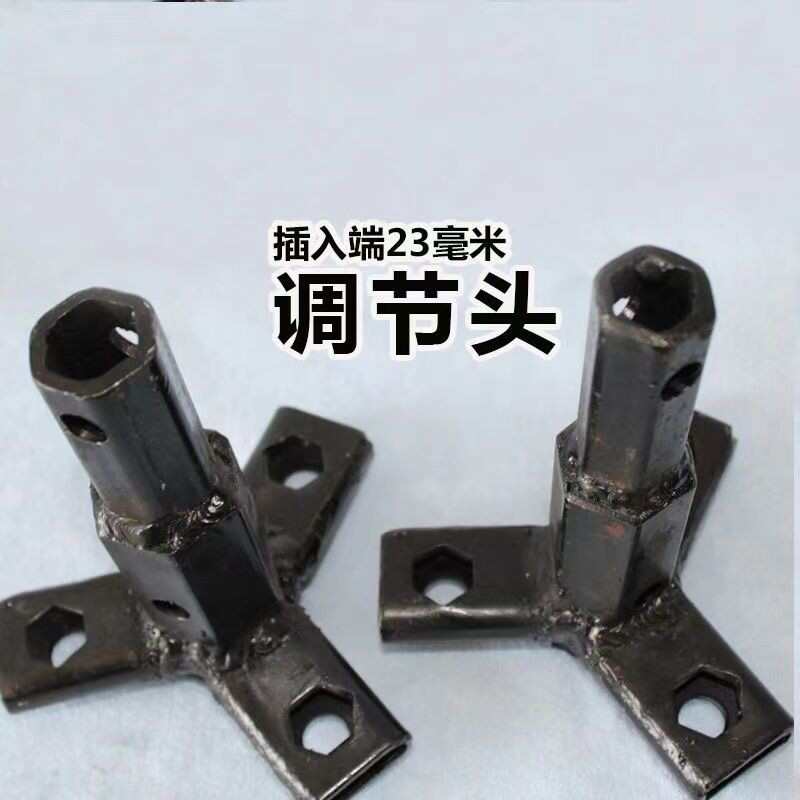 热销微耕机刀轴刀座专用通用型旋耕刀轴深耕刀轴微耕机配件加长节