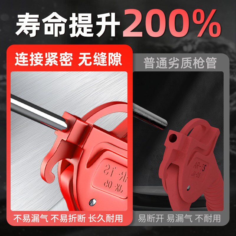 热销工业级气泵喷气头吹尘枪气管气吹枪吹灰枪高压气压枪风枪气动