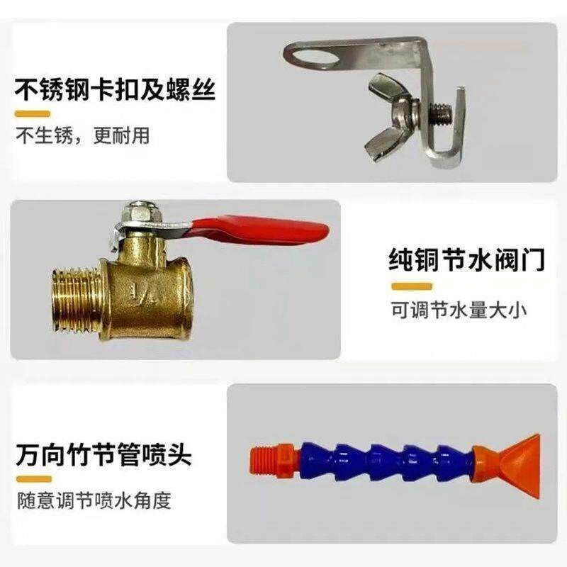 热销新品防尘配件开槽水嘴瓷砖吹尘器罩切割机防尘罩加水云石机喷