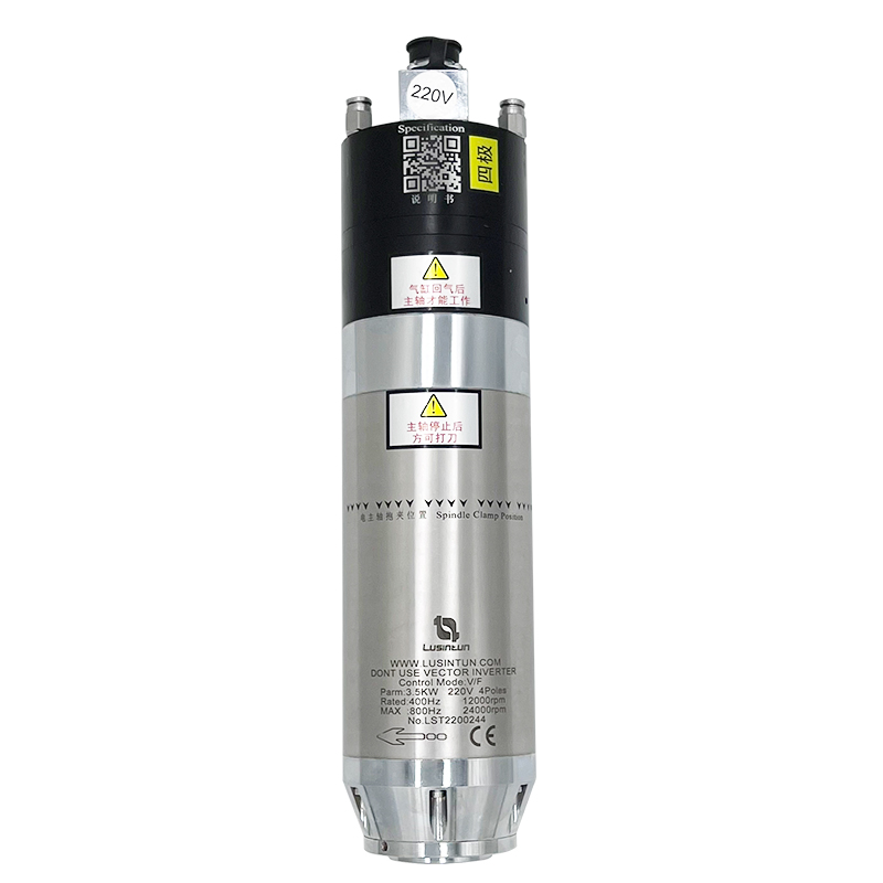 热销3kw/3.5kw自动换刀电主轴雕刻机水冷主轴BT30电主轴3.5kw水冷