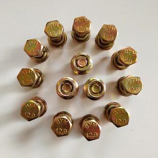 热销新品旋耕机刀片螺丝12.9高强度螺丝刀库耐磨罗丝专用螺丝开元