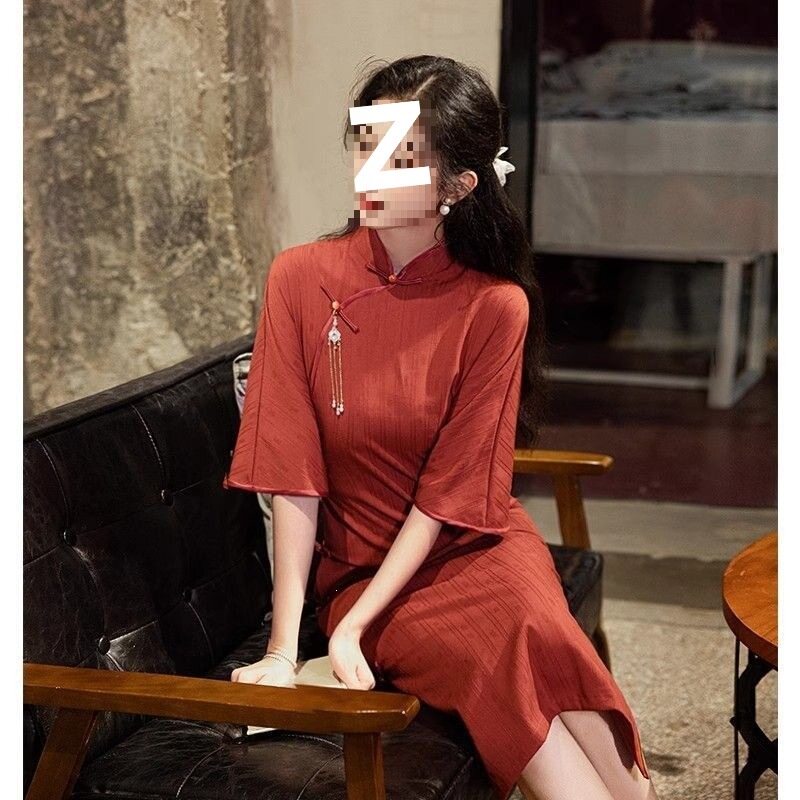 民大小姐旗袍新款早秋装