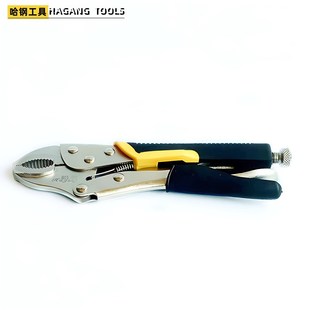 货源供应圆d口C型多功能防滑木工紧固夹钳10寸汽修五金工具大力钳