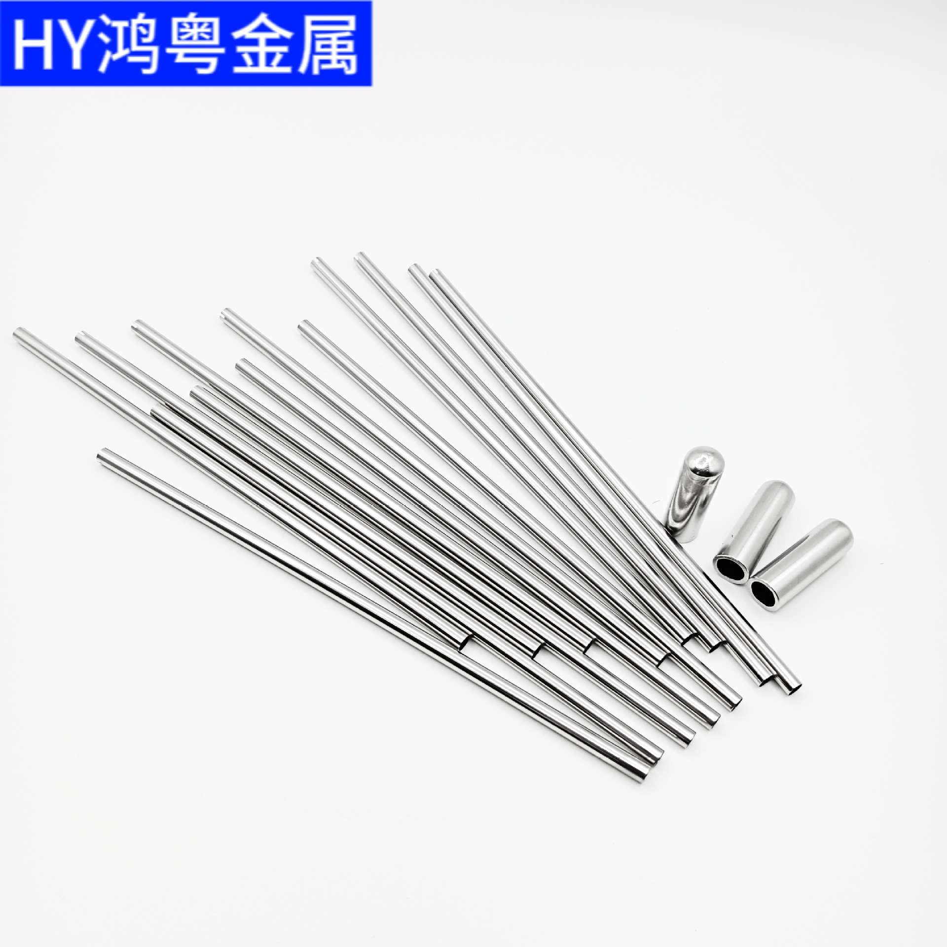 304不锈钢毛细管折弯封头316L精密毛细管切割加工扩口倒角缩尖