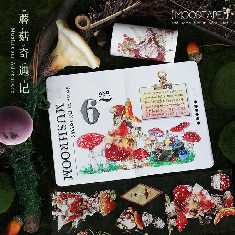 moodtape人物蘑菇奇遇记pet和纸特油长循环mood胶带手账diy素材,3C数码配件,USB多功能数码宝,淘宝优惠券,粉丝福利购,淘宝优惠卷