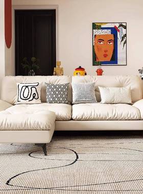 云朵能沙发床23786可折叠红两用多功客厅小户型现代简奶油风网款