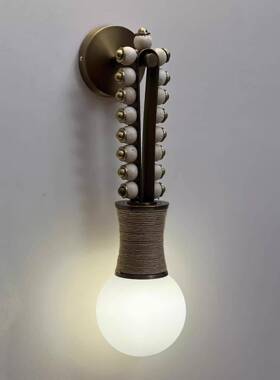 复古设计样板22548房壁灯茶室室卧客床头吧台酒店别厅装墅走廊洞